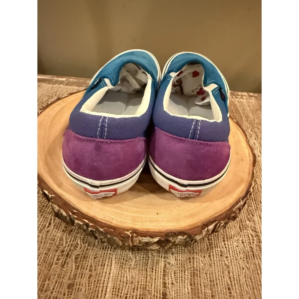Vans Slip On Pro Skate Blue & Purple Heel Fade Turkish Tile/Dwbery US-9.5